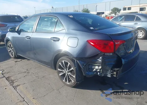 2018 Toyota Corolla Se from USA, damaged, VIN 2T1BURHE9JC078950